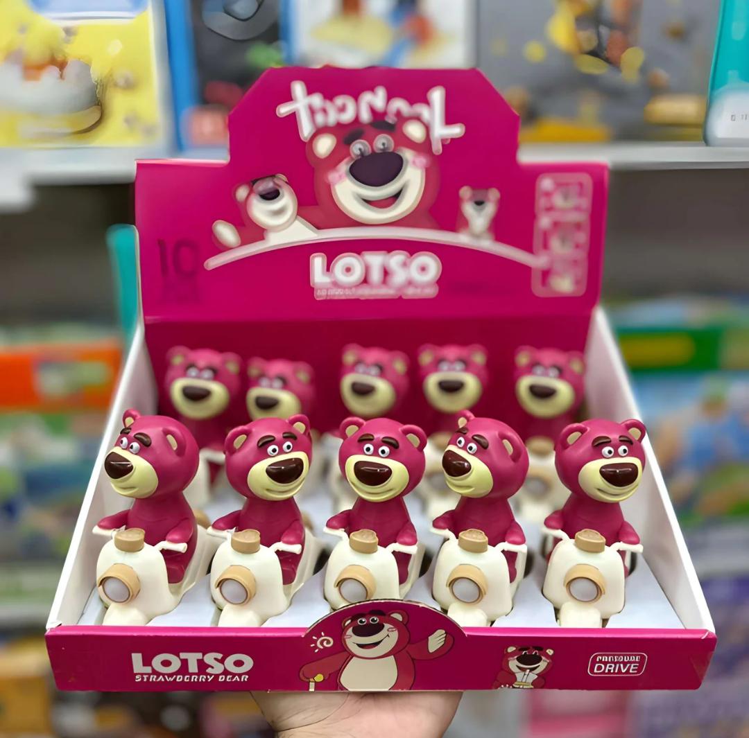 ADORABLE LOTSO STRAWBERRY BEAR SCOOTER FOR KIDS ( PACK OF 1 )