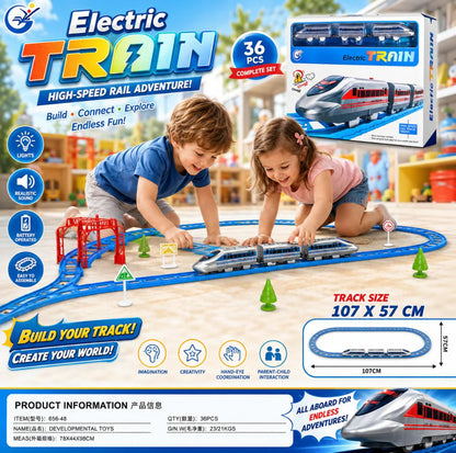 🚄✨ Express Electric Train Set – High-Speed Rail Adventure! ✨🚄