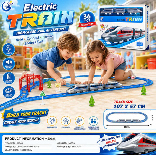 🚄✨ Express Electric Train Set – High-Speed Rail Adventure! ✨🚄