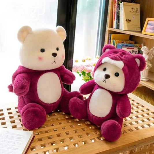 HOODIE TEDDY BEAR SOFT STUFF TOY - 60CM