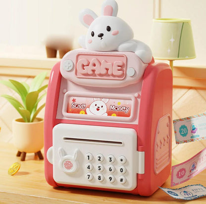 BUNNY ATM SAVING MONEY BOX