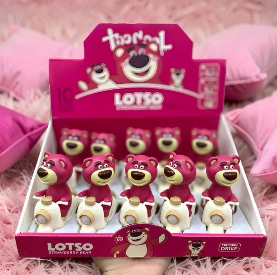 ADORABLE LOTSO STRAWBERRY BEAR SCOOTER FOR KIDS ( PACK OF 1 )