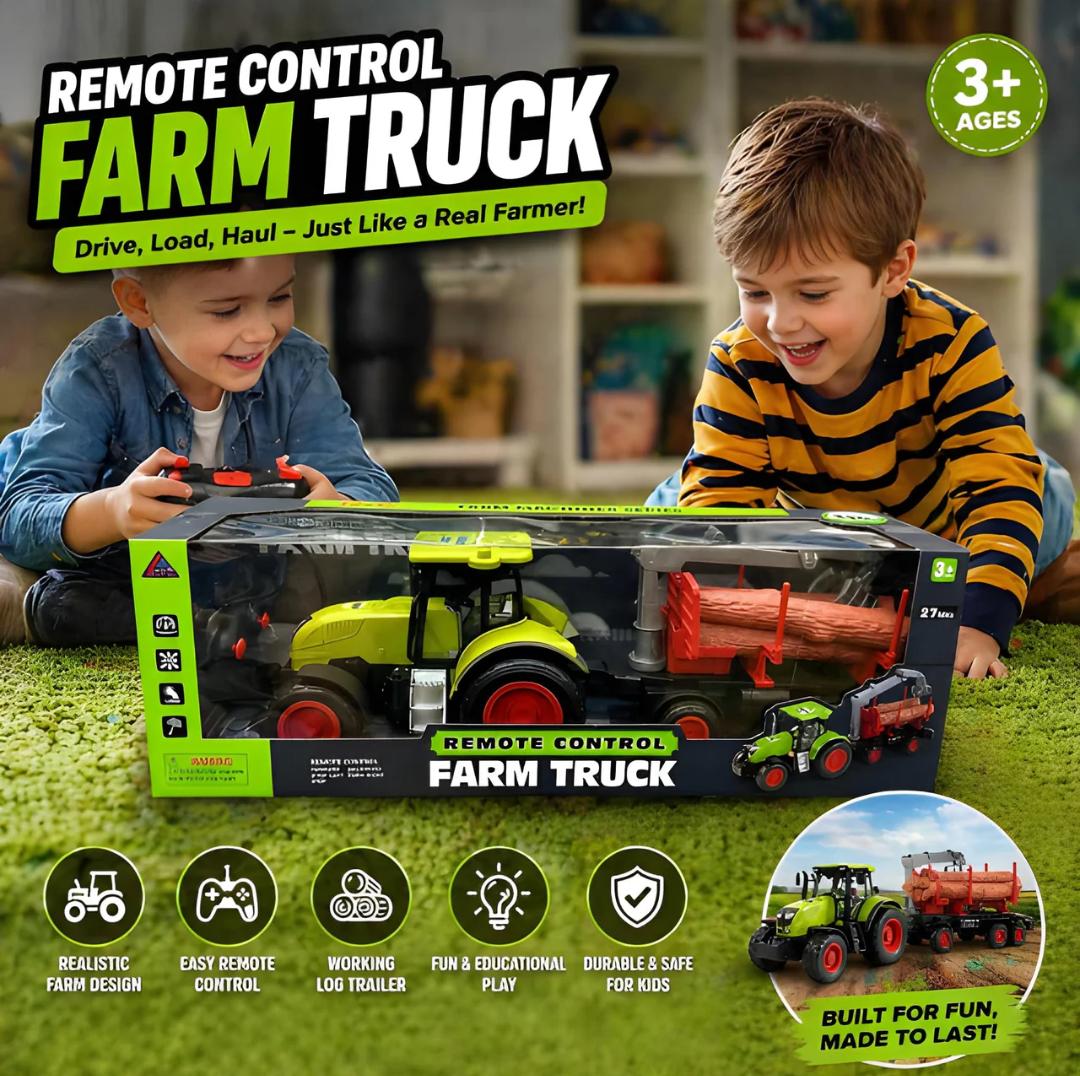 R/C FARMER TRUCK WITH TRAILOR