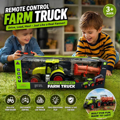 R/C FARMER TRUCK WITH TRAILOR