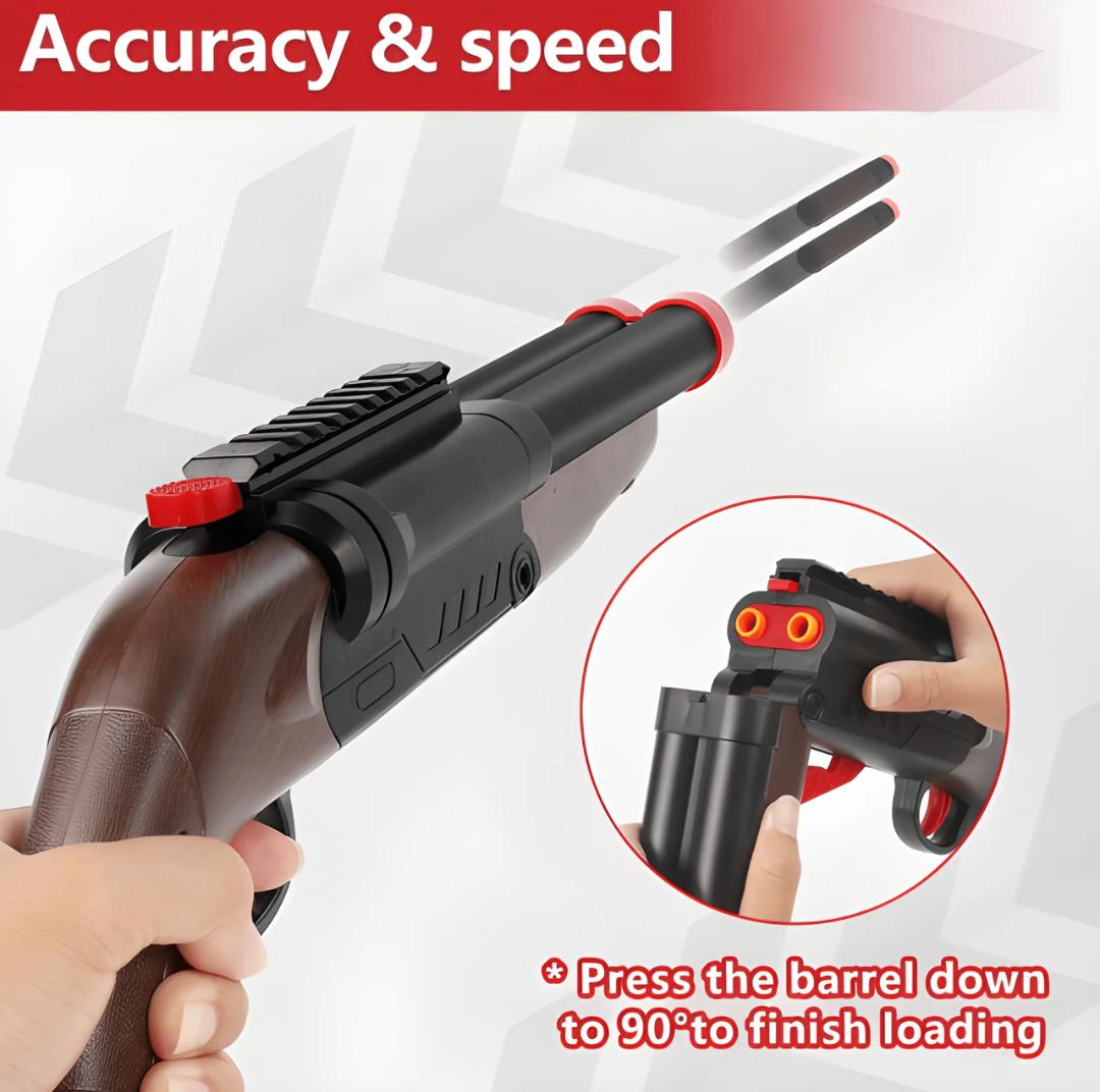 BLAST SUPER SHOTGUN – ULTIMATE SOFT BULLET BATTLE TOY GUN