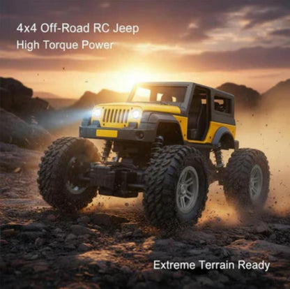 2.4 GHZ RC SPRAY JEEP SUV – OFF-ROAD REMOTE CONTROL CAR WITH MIST EFFECT
