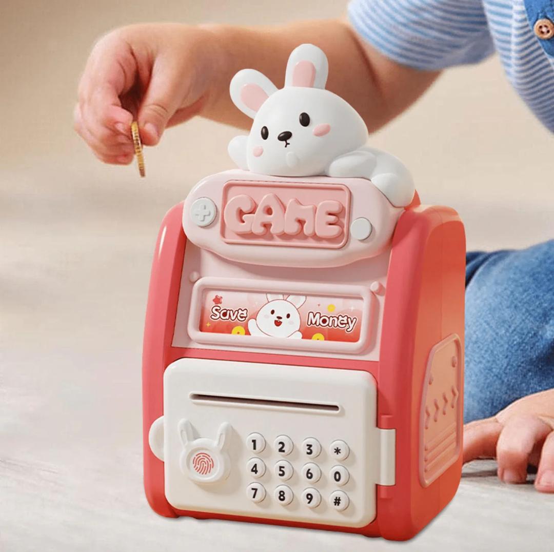 BUNNY ATM SAVING MONEY BOX